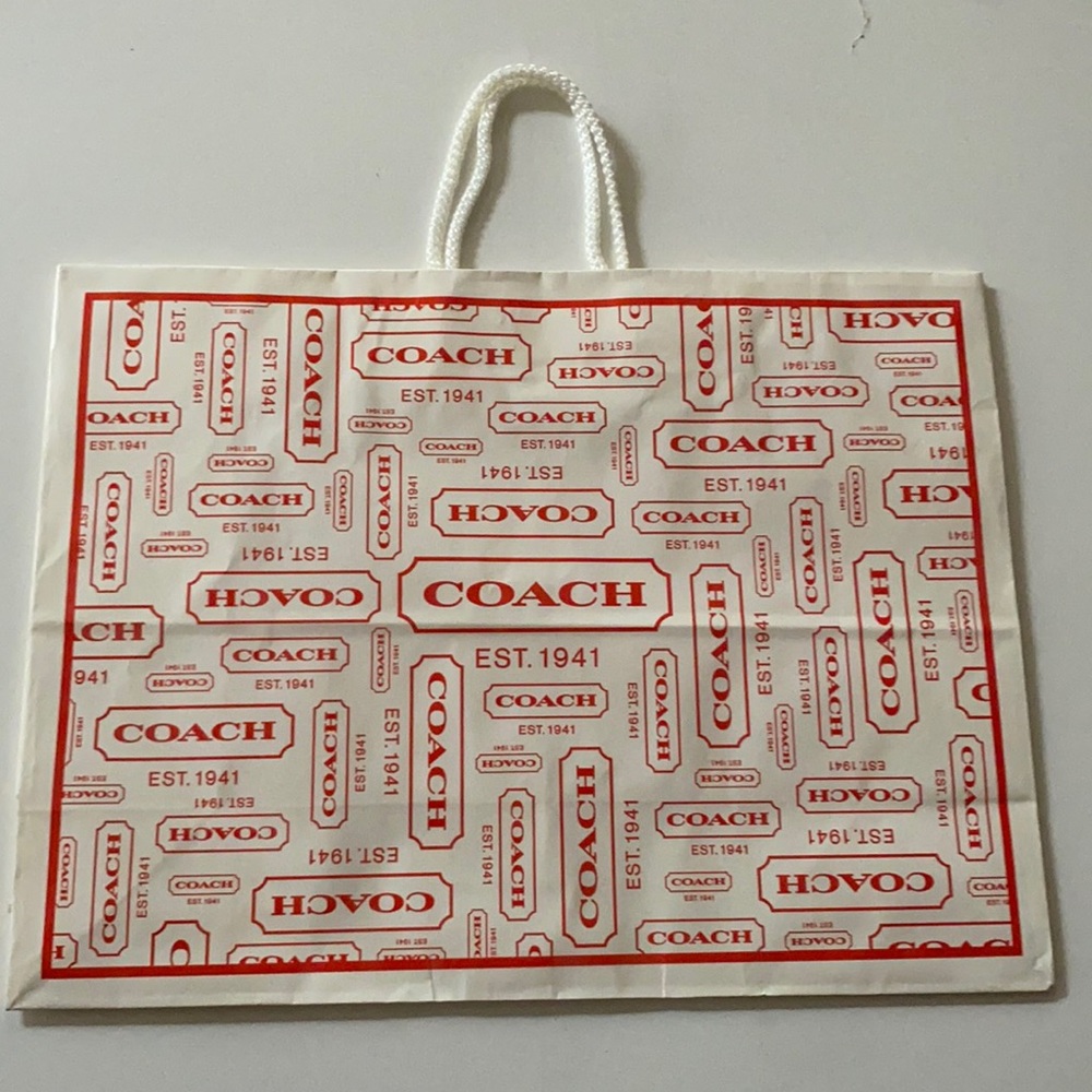 Coach Gift bag New Size M